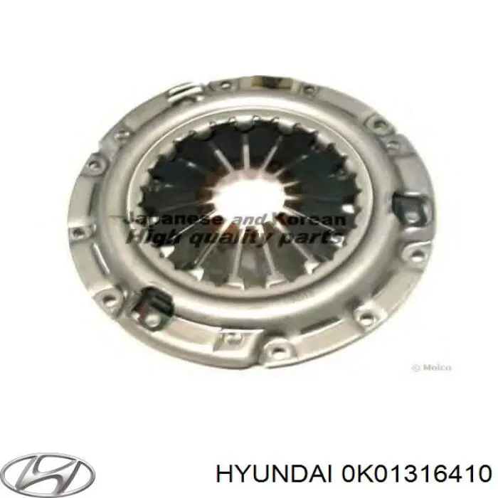 0K01316410 Hyundai/Kia Docisk sprzęgła