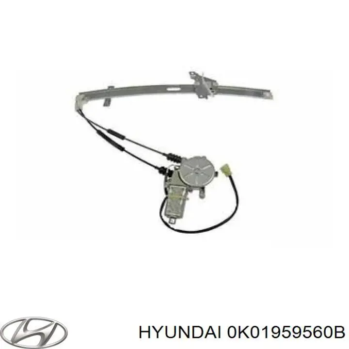 Mechanizm podnoszenia szyby drzwi przednich lewych KIA Sportage I SUV (K00) (1994 - 2004) cena, od 112,29 USD