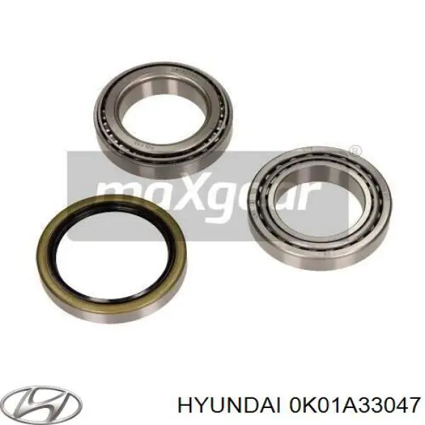 Lożysko piasty przedniej wewnętrzne Hyundai/Kia 0K01A33047 cena, od 20,06 USD