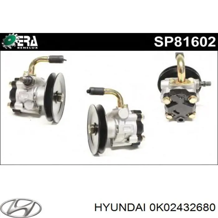 0K02432680B Hyundai/Kia Pompa wspomagania hydraulicznego kierownicy