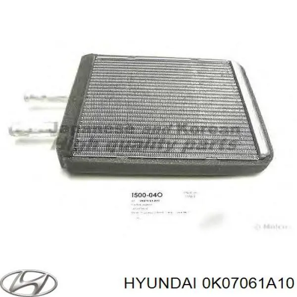 Chłodnica nagrzewnicy (ogrzewacza) Hyundai/Kia 0K07061A10 cena, od 95,56 USD