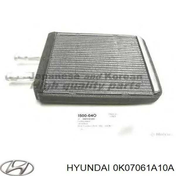 Chłodnica nagrzewnicy (ogrzewacza) Hyundai/Kia 0K07061A10A cena, od 95,56 USD
