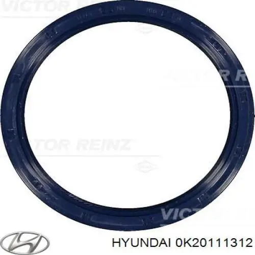 Uszczelniacz wału korbowego silnika tylny Hyundai/Kia 0K20111312 cena, od 9,16 USD