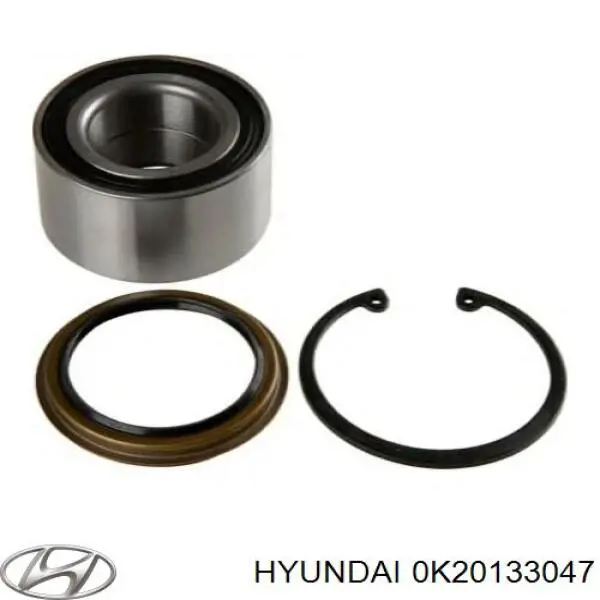 0K20133047 Hyundai/Kia Łożysko piasty przedniej