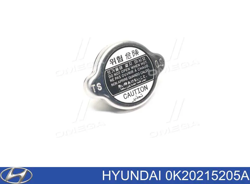 0K20215205A Hyundai/Kia Pokrywa (korek) chłodnicy