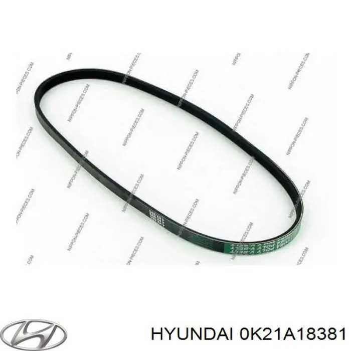 Pas napędowy mechanizmów Hyundai/Kia 0K21A18381 cena, od 7,63 USD