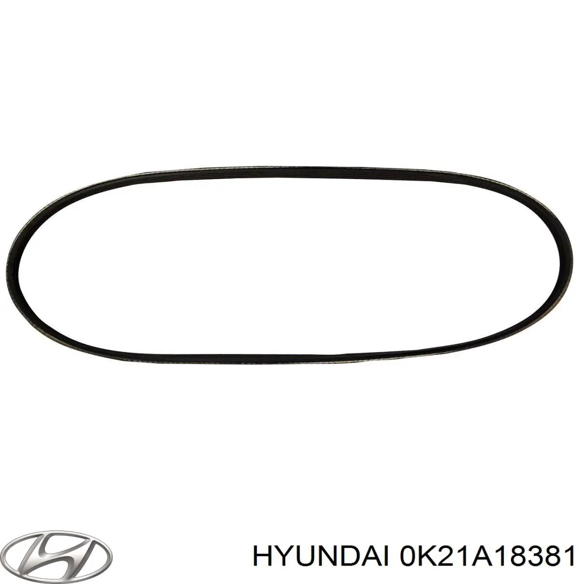 Do koszyka 0K21A18381 Hyundai/Kia Pas napędowy mechanizmów