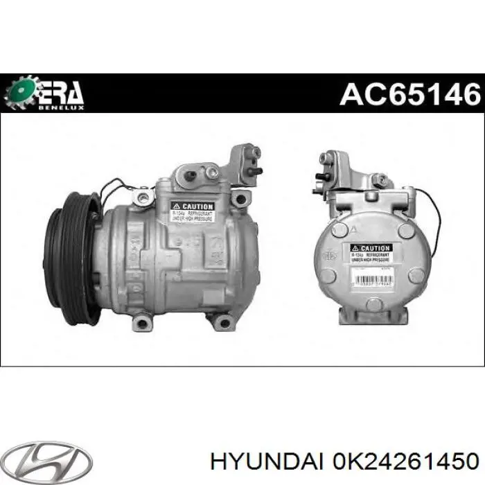 Sprężarka klimatyzacji KIA Sephia I