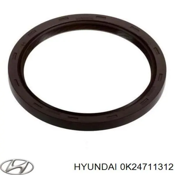 0K24711312 Hyundai/Kia Uszczelniacz wału korbowego silnika tylny