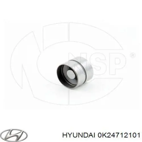 Kompensator hydrauliczny (popychacz hydrauliczny), popychacz zaworu do KIA Shuma I FB