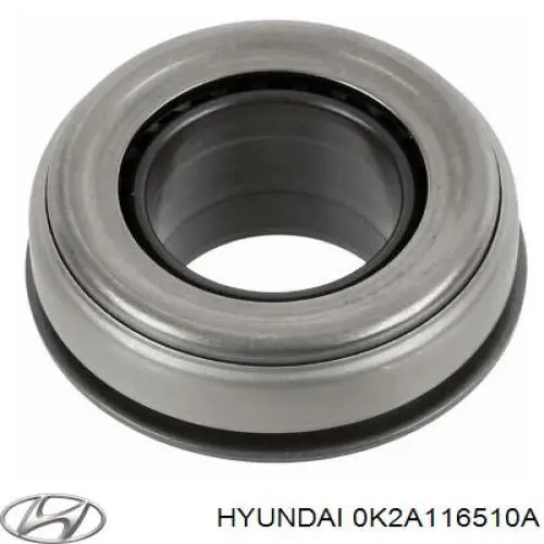 Do koszyka 0K2A116510A Hyundai/Kia Łożysko wyciskowe sprzęgła