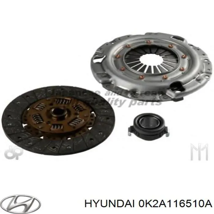 Łożysko wyciskowe sprzęgła Hyundai/Kia 0K2A116510A