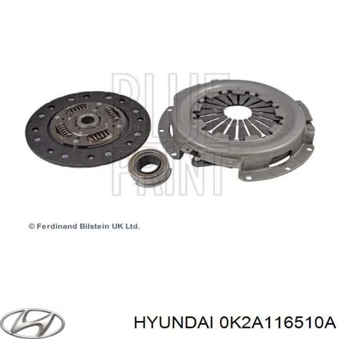 Łożysko wyciskowe sprzęgła Hyundai/Kia 0K2A116510A cena, od 24,17 USD