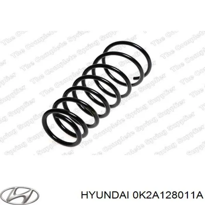 Do koszyka 0K2A128011A Hyundai/Kia Sprężyna tylna