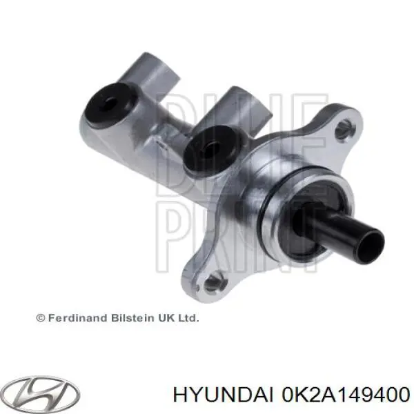 Do koszyka 0K2A149400 Hyundai/Kia Główny cylinder hamulców