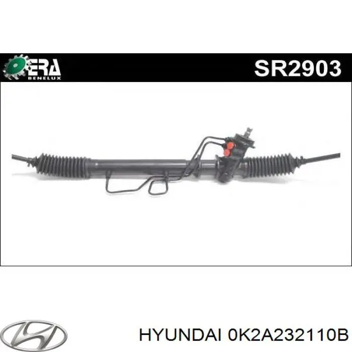 Do koszyka 0K2A232110B Hyundai/Kia Listwa kierownicza (maglownica)