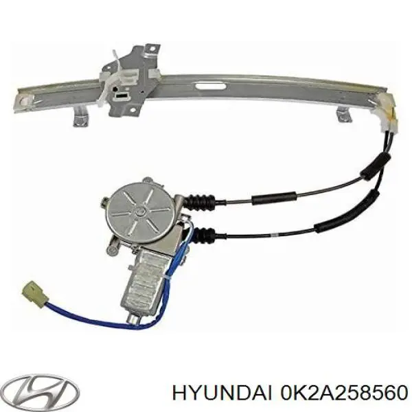 Mechanizm podnoszenia szyby drzwi przednich prawych KIA Shuma I hatchback (FB) (1998 - 2001) cena, od 75,48 USD