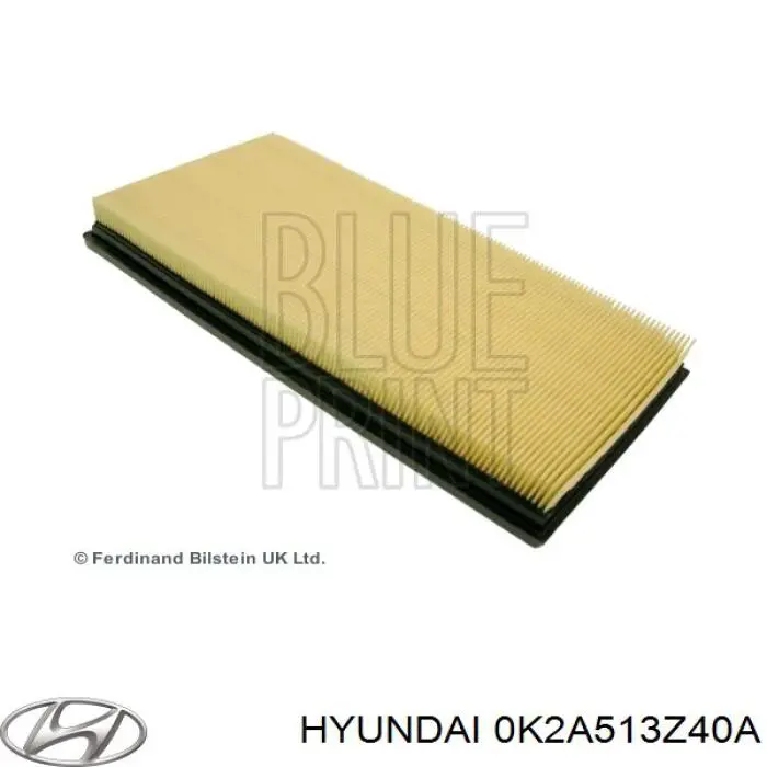 Do koszyka 0K2A513Z40A Hyundai/Kia Filtr powietrza