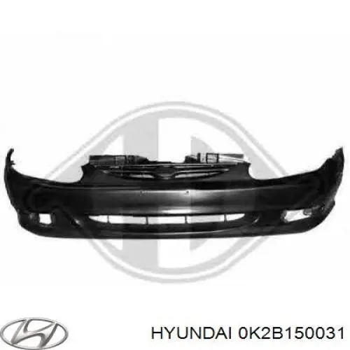 Zderzak przedni KIA Sephia II