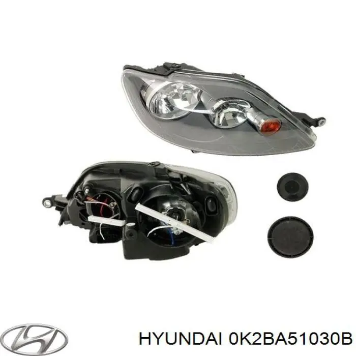 Do koszyka Reflektor prawy KIA Sephia II FB