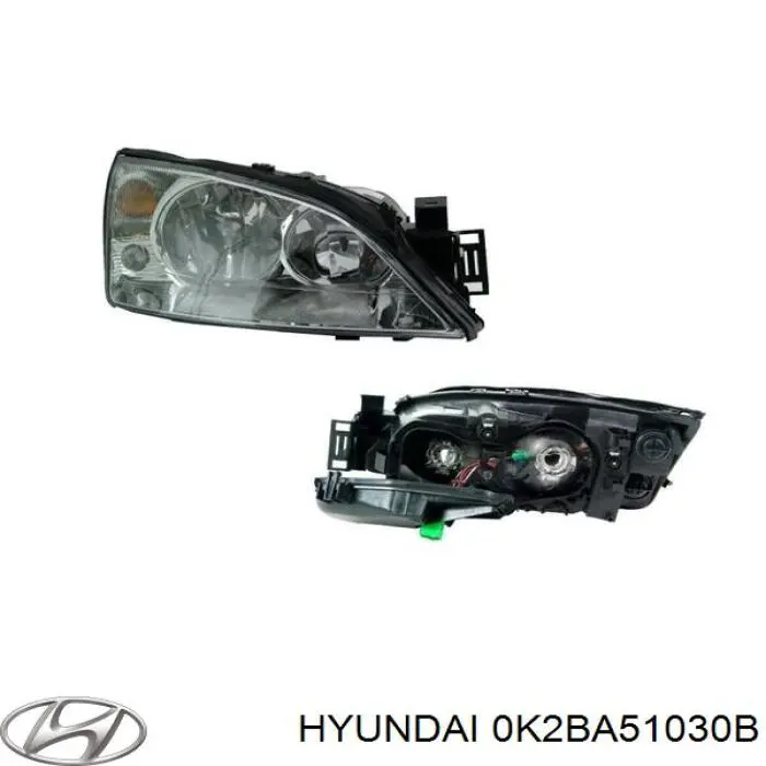 Do koszyka Reflektor prawy KIA Sephia II FB