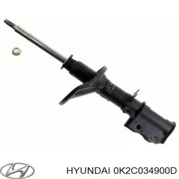 Amortyzator przedni lewy Hyundai/Kia 0K2SA34900 cena, od 72,59 USD
