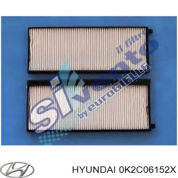 Do koszyka 0K2C06152X Hyundai/Kia Filtr kabiny