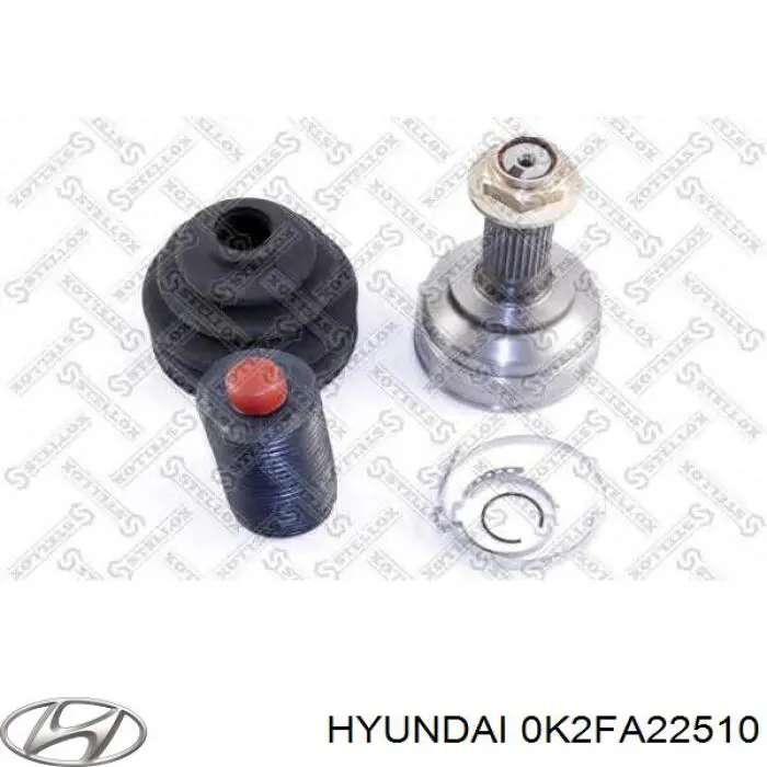 Przegub homokinetyczny przedni zewnętrzny Hyundai/Kia 0K2FA22510 cena, od 40,04 USD