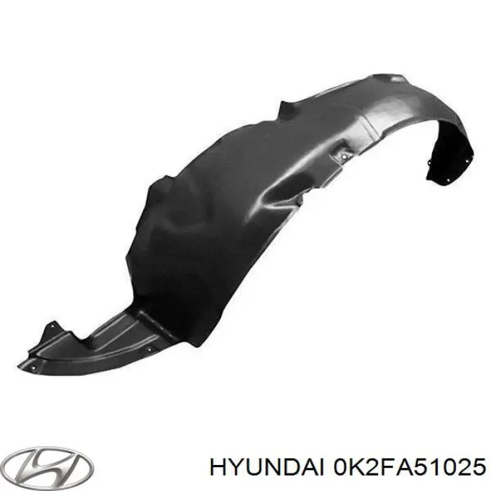 Nadkole błotnika przedniego lewe KIA Carens I minivan (FJ) (2002 - 2006) cena, od 32,10 USD
