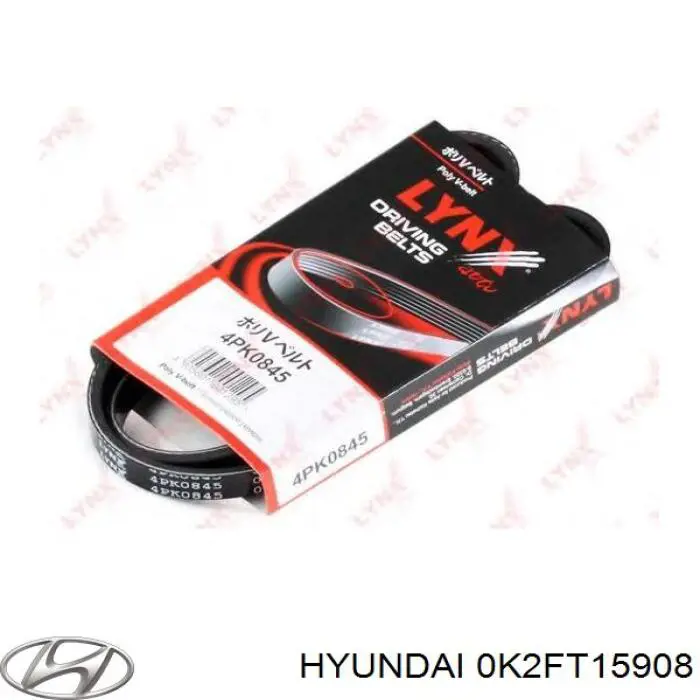 Pas napędowy mechanizmów 0K2FT15908 Hyundai/Kia