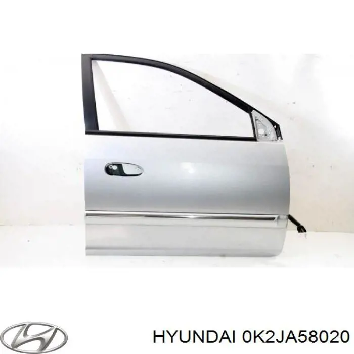 Drzwi przednie prawe KIA Carens I minivan (FJ) (2002 - 2006) cena, od 215,55 USD