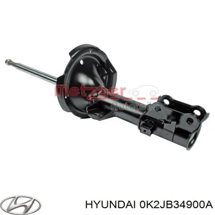 Do koszyka 0K2JB34900A Hyundai/Kia Amortyzator przedni lewy