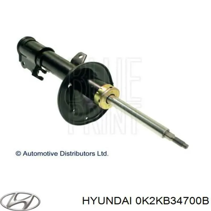 Do koszyka 0K2KB34700B Hyundai/Kia Amortyzator przedni prawy