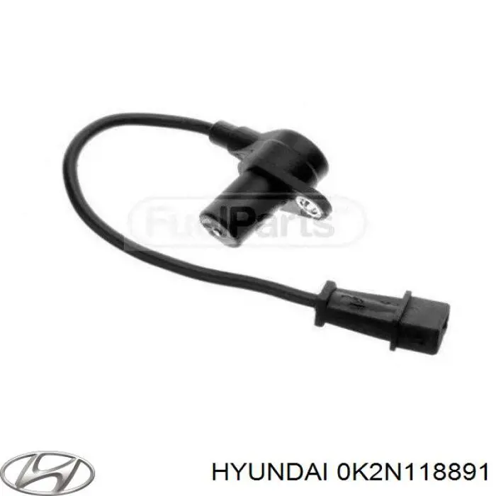 0K2N118891 Hyundai/Kia Czujnik położenia wału korbowego