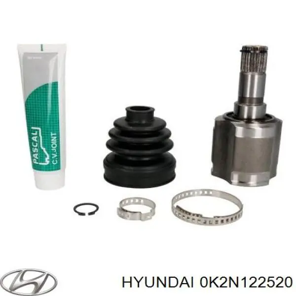 Przegub homokinetyczny wewnętrzny przedni lewy Hyundai/Kia 0K2N122520 cena, od 45,84 USD