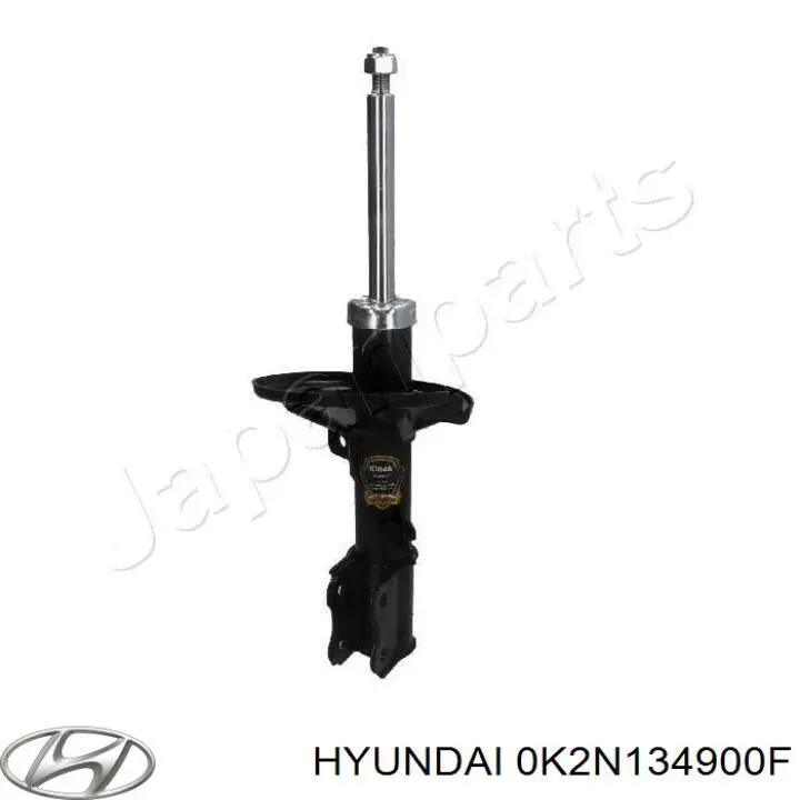 Do koszyka 0K2N134900F Hyundai/Kia Amortyzator przedni lewy