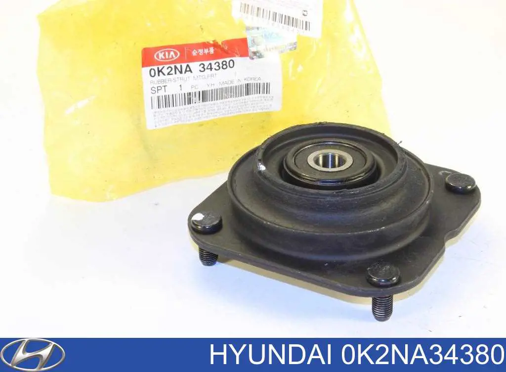 0K2NA34380 Hyundai/Kia Poduszka amortyzatora przedniego