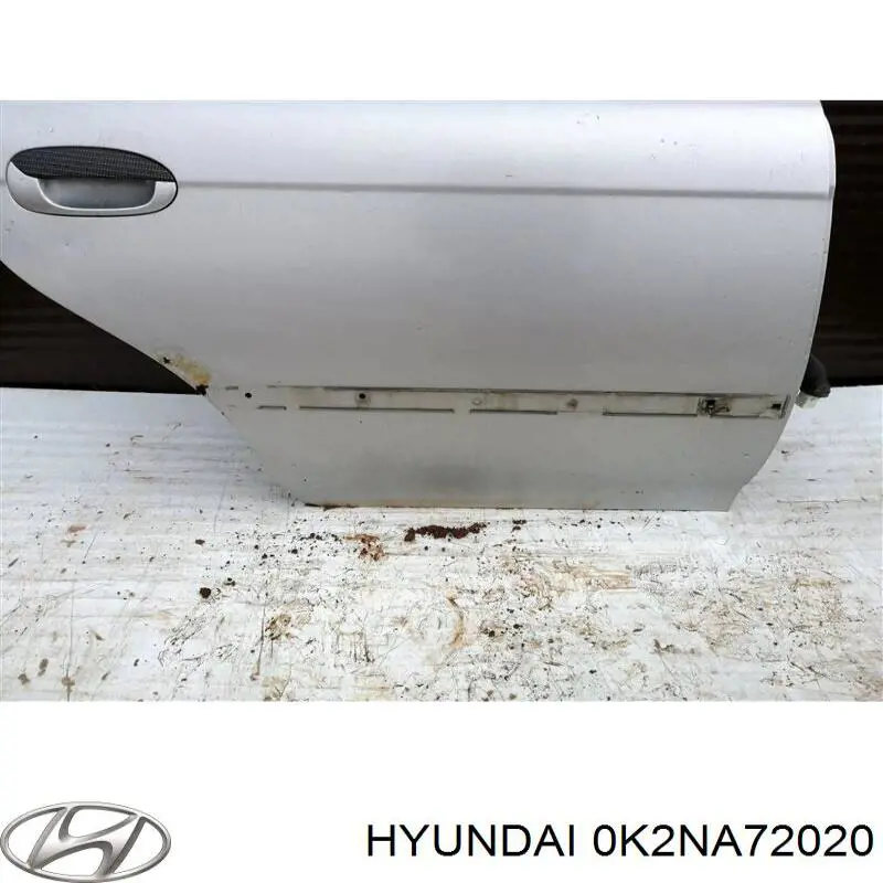 Drzwi tylne prawe KIA Shuma II hatchback (FB) (2001 - 2004) cena, od 201,34 USD