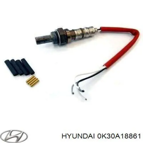 Do koszyka 0K30A18861 Hyundai/Kia Sonda lambda czujnik tlenu przed katalizatorem