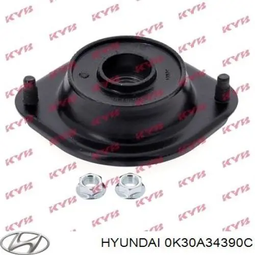 0K30A34390C Hyundai/Kia Poduszka amortyzatora przedniego