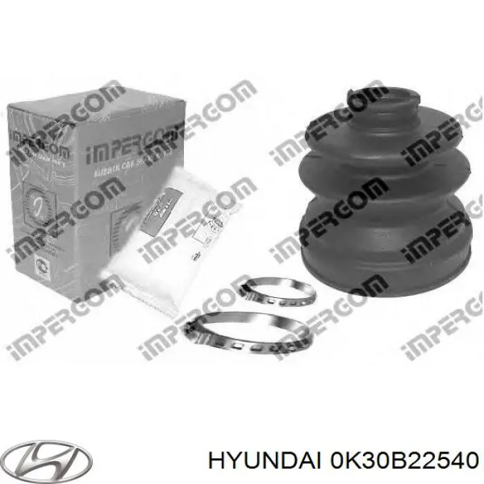 Osłona przegubu homokinetycznego półosi przedniej wewnętrzna KIA Rio I hatchback (DC) (2000 - 2006) cena, od 9,93 USD