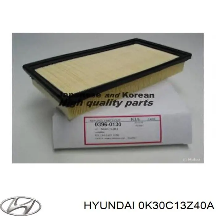 0K30C13Z40A Hyundai/Kia Filtr powietrza