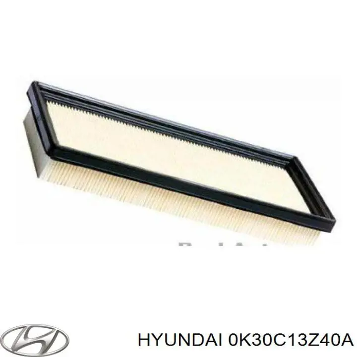 Do koszyka 0K30C13Z40A Hyundai/Kia Filtr powietrza