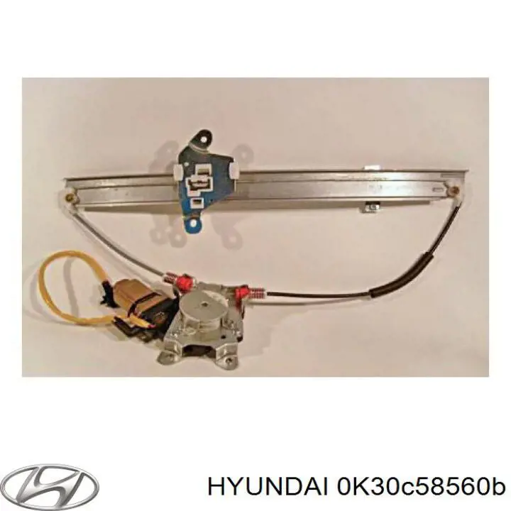 Mechanizm podnoszenia szyby drzwi przednich prawych Hyundai/Kia 0K30C58560 cena, od 44,70 USD