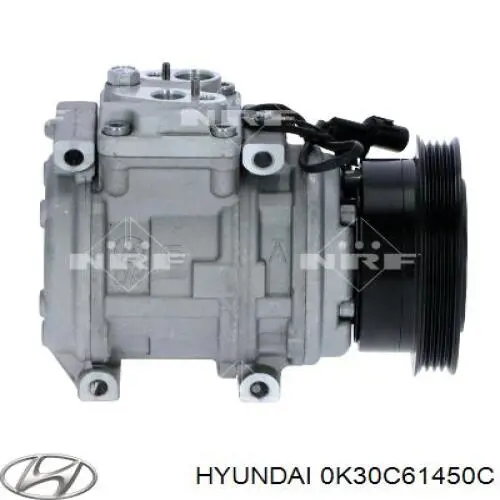 Sprężarka klimatyzacji do KIA Rio I DC