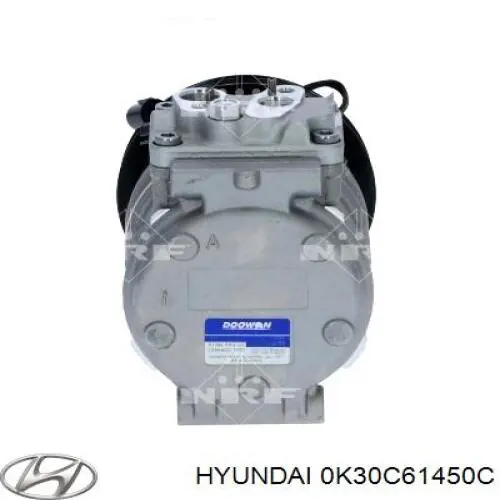  Sprężarka klimatyzacji KIA Rio 1