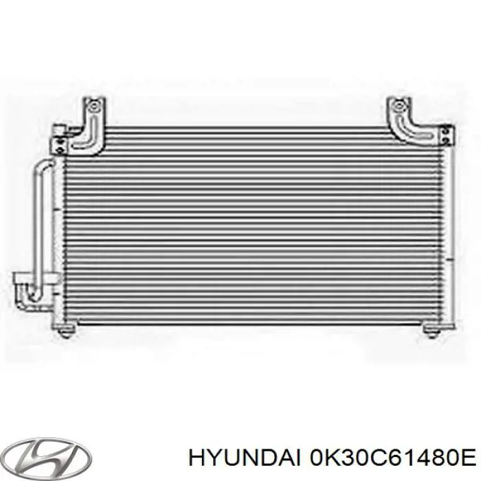 0K30C61480E Hyundai/Kia Chłodnica klimatyzacji
