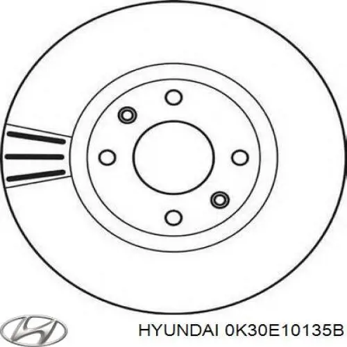 0K30E10135B Hyundai/Kia Śruba głowicy cylindrów