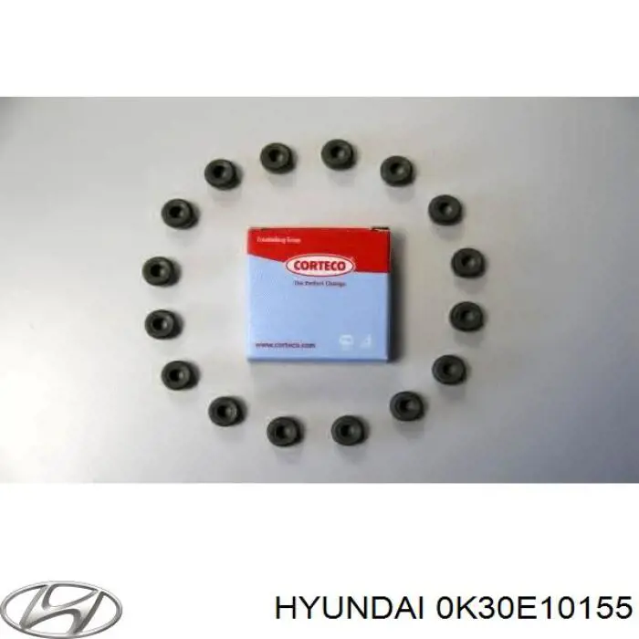 0K30E10155 Hyundai/Kia Uszczelniacz zaworu dolotowego/wylotowego