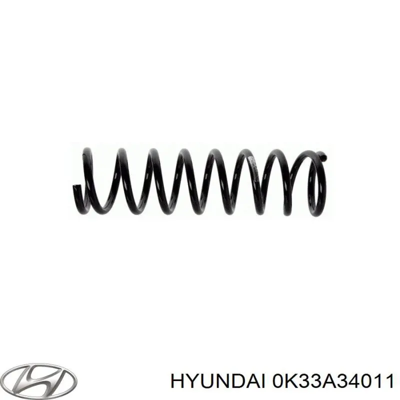 Sprężyna przednia Hyundai/Kia 0K33A34011 cena, od 52,47 USD